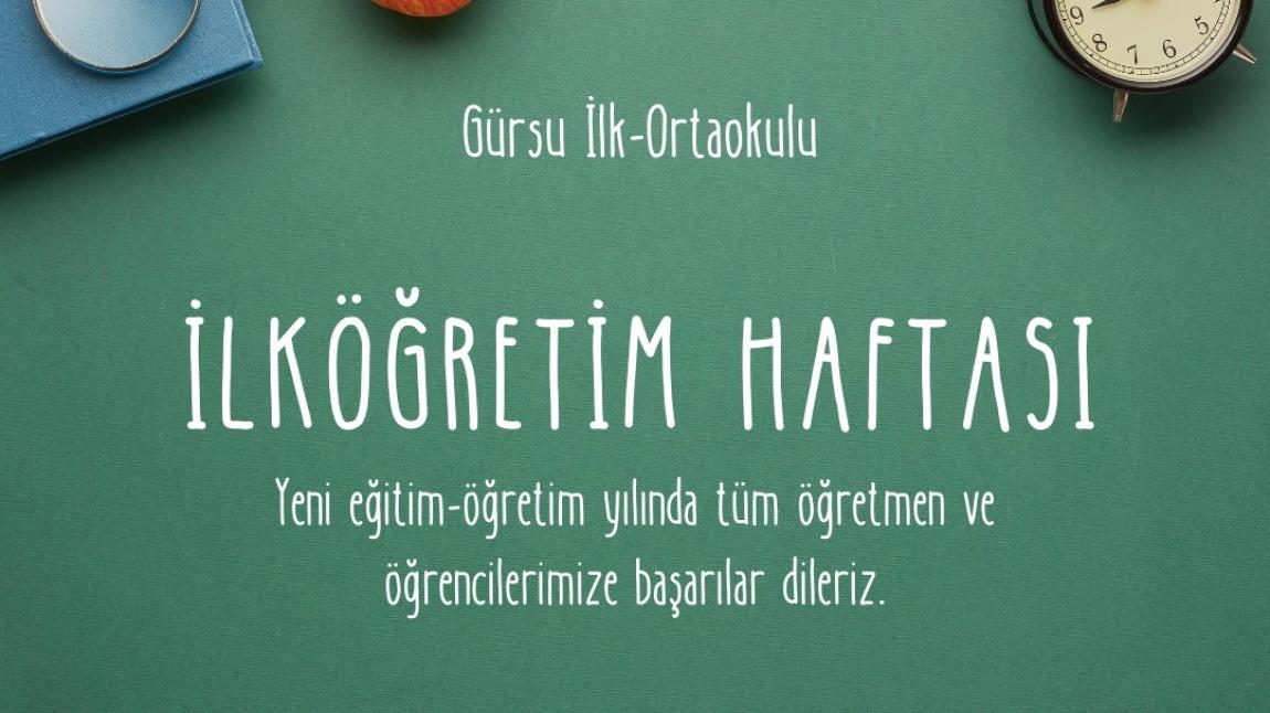 İLKÖĞRETİM HAFTASI